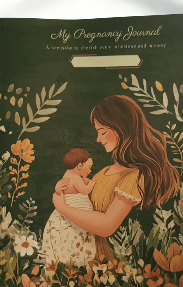 Golden Bloom – Pregnancy Journal